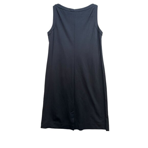 Talbots Womens Sleeveless Embellished Neckline Dress Size 12 Black - Picture 8 of 11